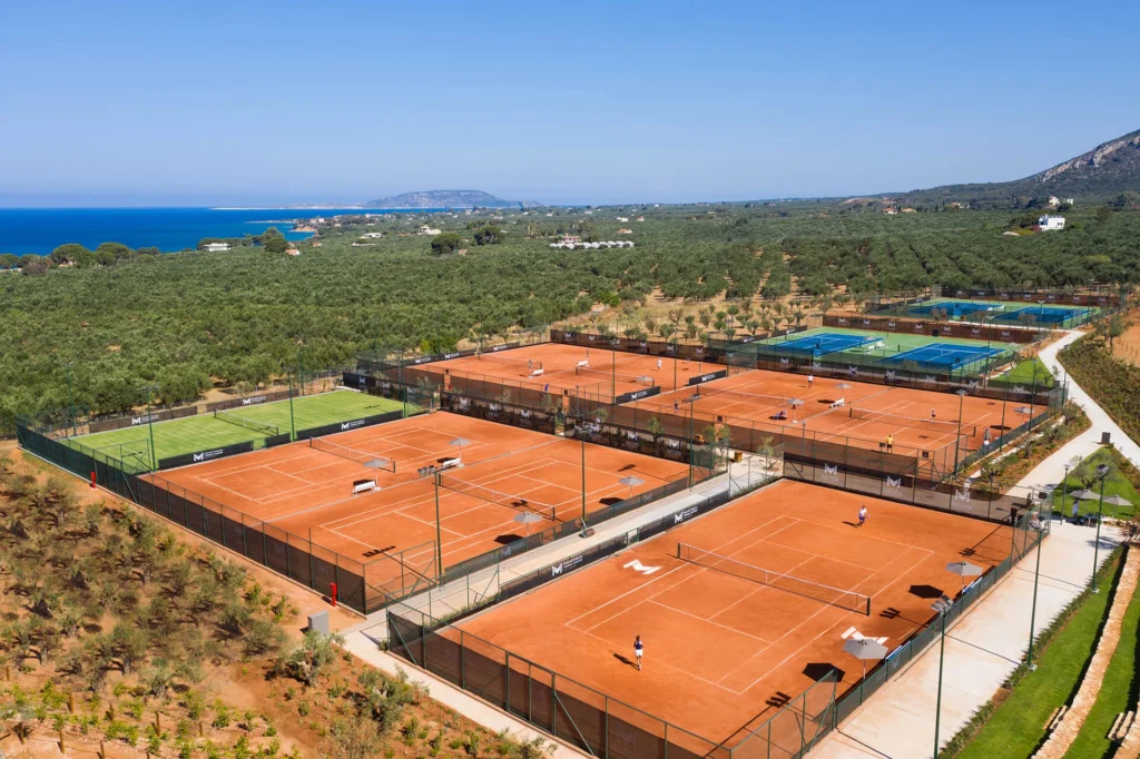 tennis courts aerial 7